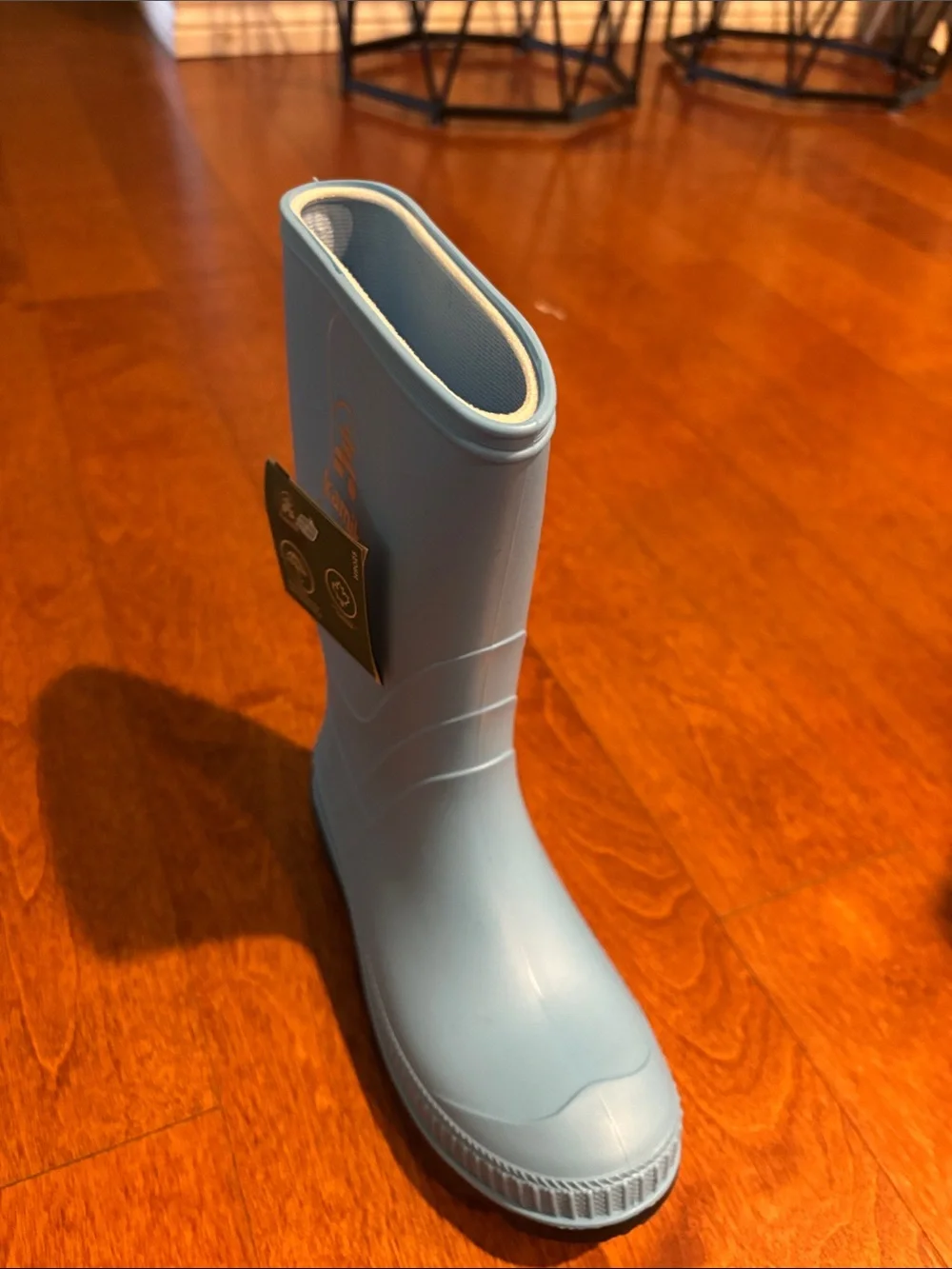 Kamik Sky Blue Waterproof Kids' Rain Boot